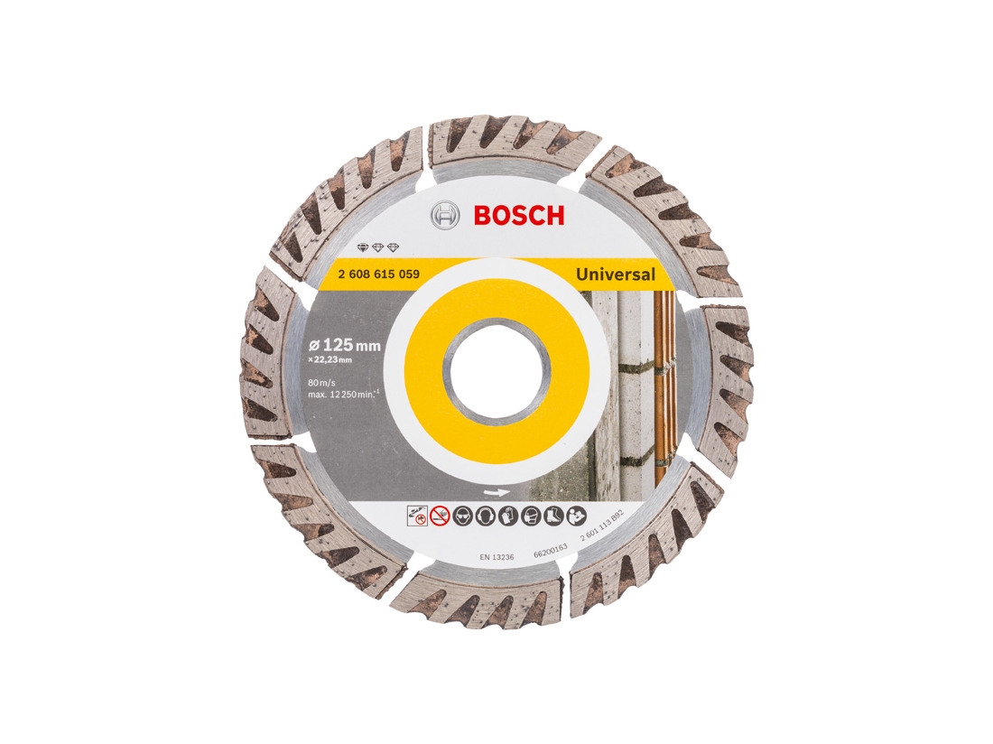 Bosch Diamantový dělicí kotouč Standard for Universal 125 × 22, 23 125x22.23x2x10 PROFESSIONAL