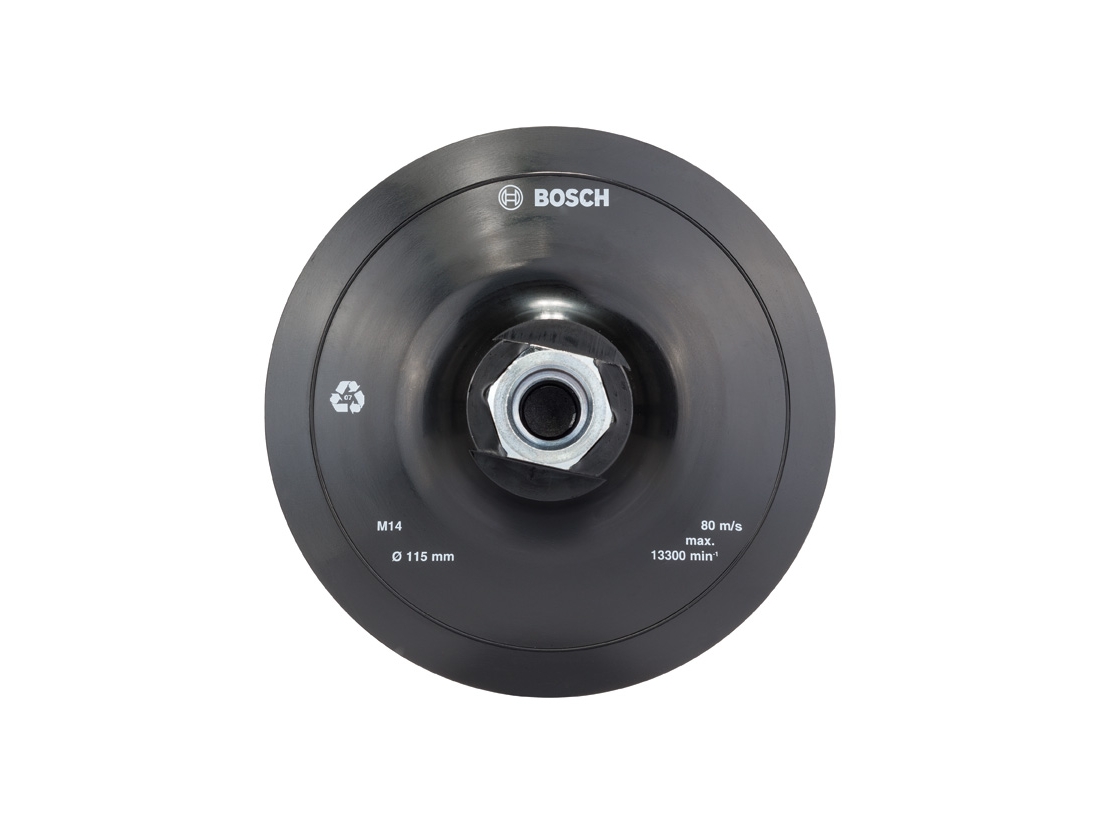 Bosch Opěrný talíř s upínacím systémem se suchým zipem, 115 mm 115 mm, 13 300 ot./min. PROFESSIONAL