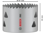 Bosch Děrovka PRO Multi Material, 67 mm, se závitem