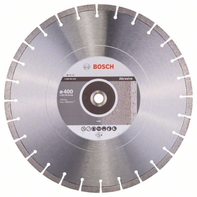 Bosch Diamantový dělicí kotouč Standard for Abrasive 400 x 20/25, 40 x 3, 2 x 10 mm PROFESSIONAL