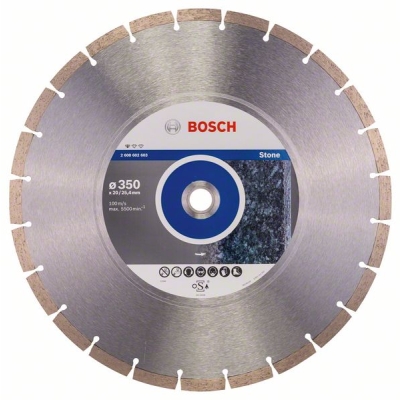 Bosch Diamantový dělicí kotouč Standard for Stone 350 x 20/25, 40 x 3, 1 x 10 mm PROFESSIONAL