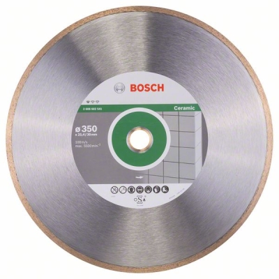 Bosch Diamantový dělicí kotouč Standard for Ceramic 350 x 30+25, 40 x 2 x 7 mm PROFESSIONAL