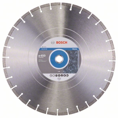 Bosch Diamantový dělicí kotouč Standard for Stone 450 x 25, 40 x 3, 6 x 10 mm PROFESSIONAL