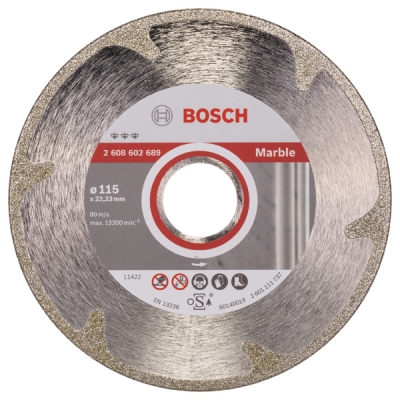 Bosch Diamantový dělicí kotouč Best for Marble 115 x 22, 23 x 2, 2 x 3 mm PROFESSIONAL