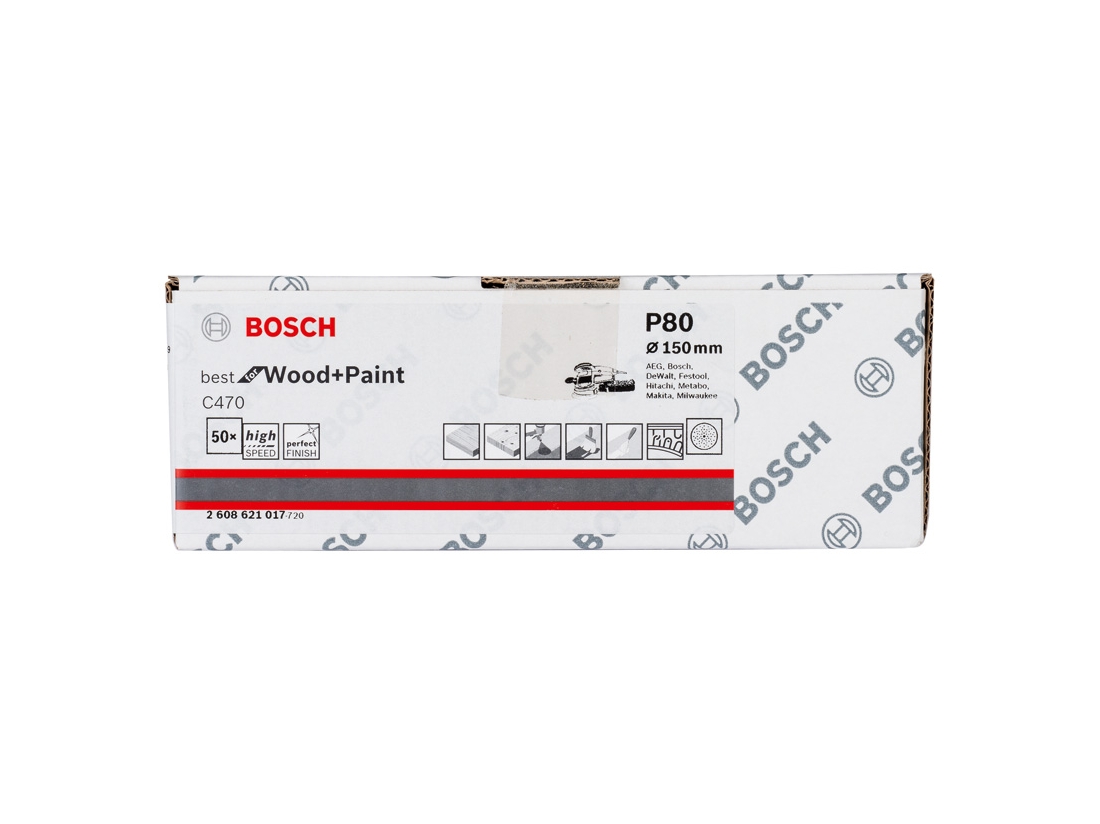 Bosch Brusný papír C470, balení 50 ks PROFESSIONAL