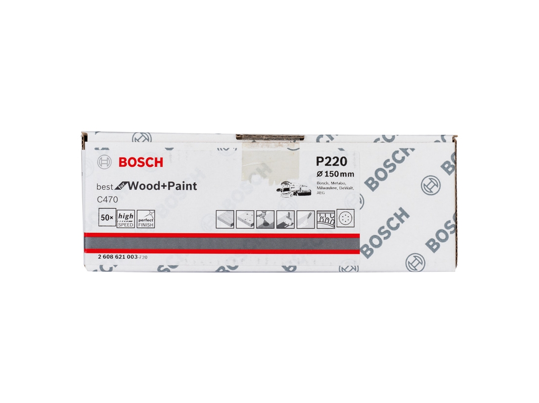 Bosch Brusný papír C470, balení 50 ks PROFESSIONAL