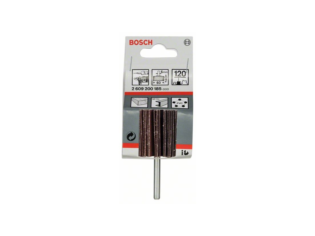 Bosch Lamelové brusné kotouče 6 mm, 120, 60 mm, 40 mm PROFESSIONAL