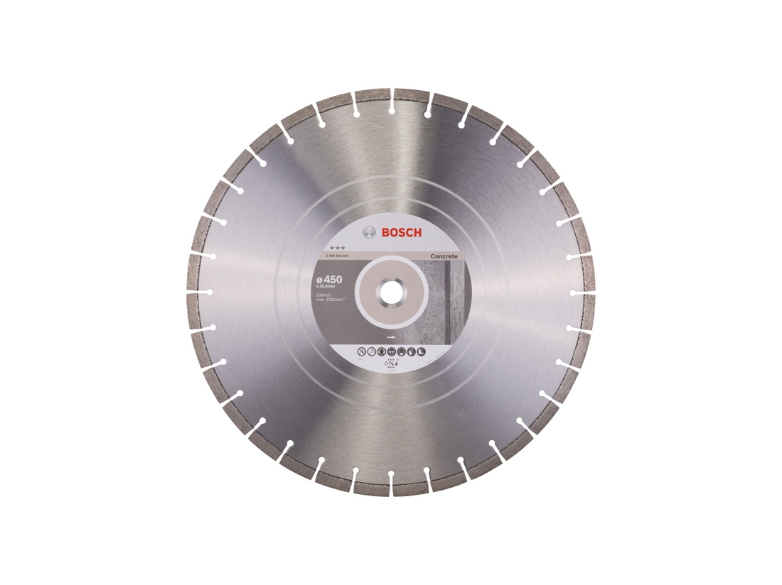 Bosch Diamantový dělicí kotouč Best for Concrete 450 x 25, 40 x 3, 6 x 12 mm PROFESSIONAL