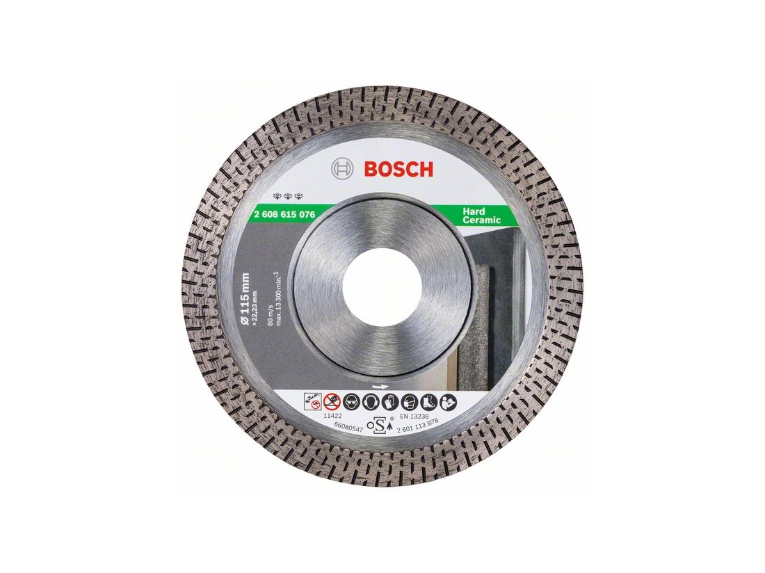 Bosch Diamantový dělicí kotouč Best for Hard Ceramic PROFESSIONAL