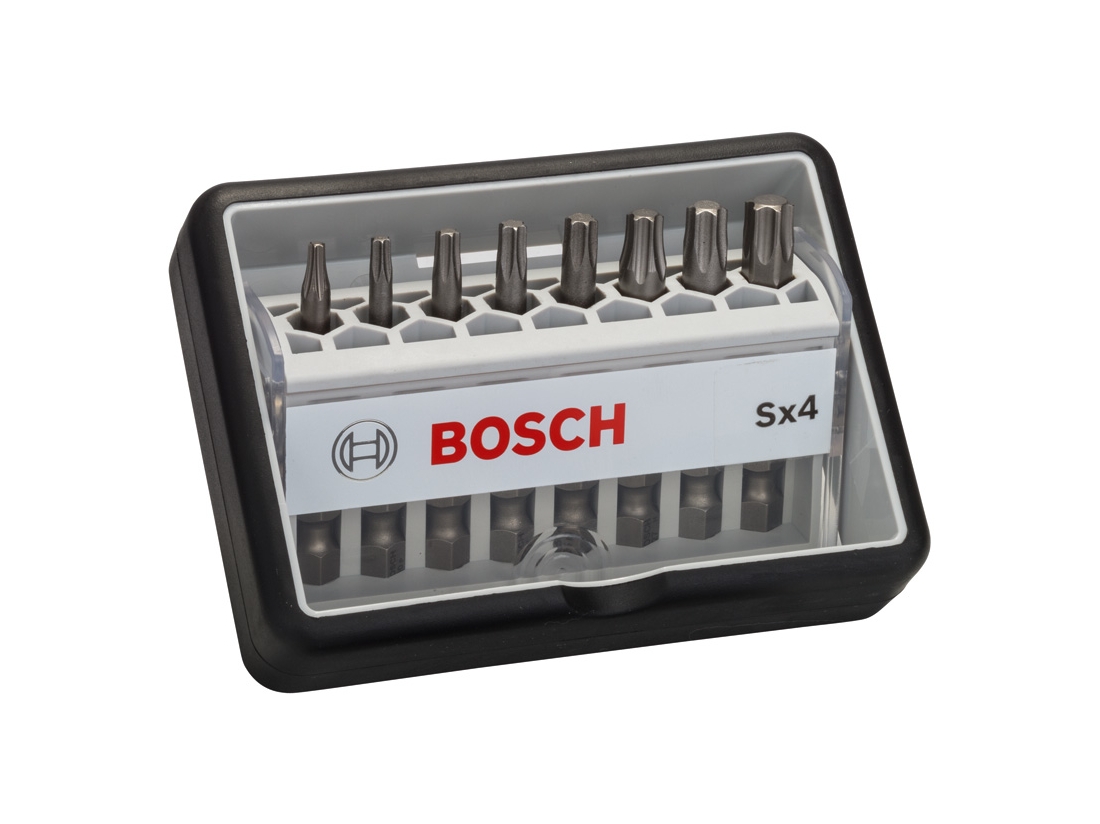 Bosch 8dílná sada šroubovacích bitů Robust Line, Sx Extra-Hart 49 mm, 8dílná sada PROFESSIONAL