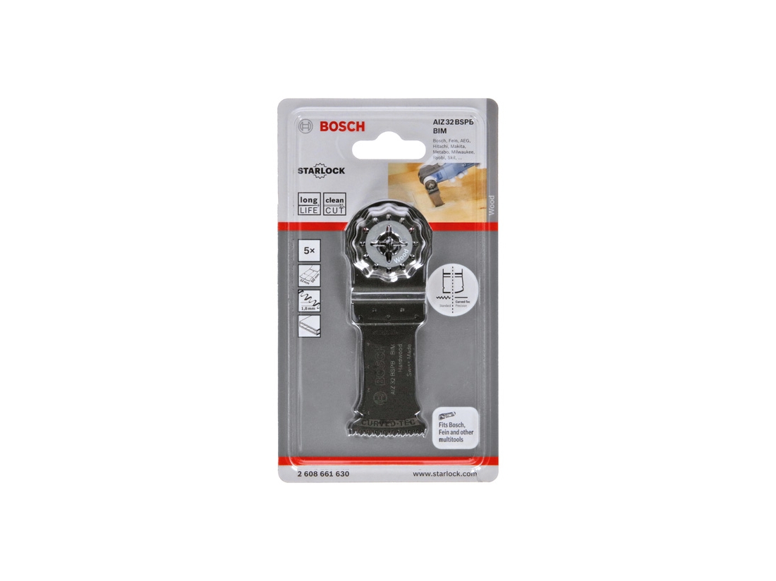 Bosch Ponorný pilový list BIM AIZ 32 BSPB Hard Wood 50 x 32 mm PROFESSIONAL