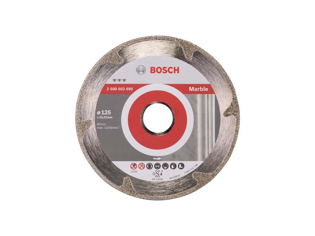 Bosch Diamantový dělicí kotouč Best for Marble 125 x 22, 23 x 2, 2 x 3 mm PROFESSIONAL