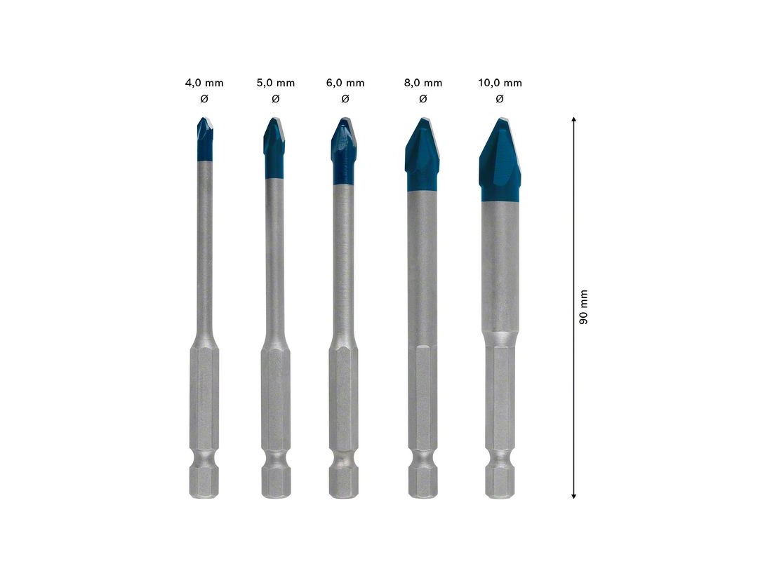 Bosch Sady vrtáků EXPERT HEX-9 Hard Ceramic