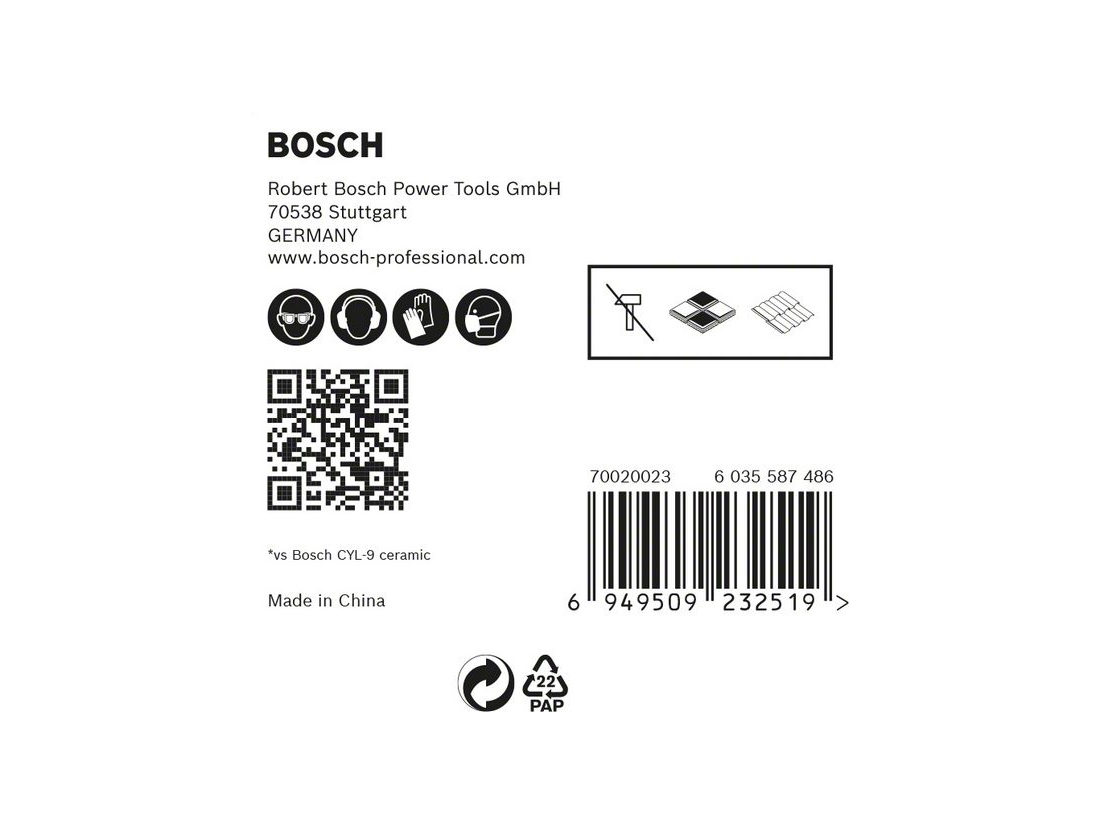 Bosch Sady vrtáků EXPERT HEX-9 Hard Ceramic