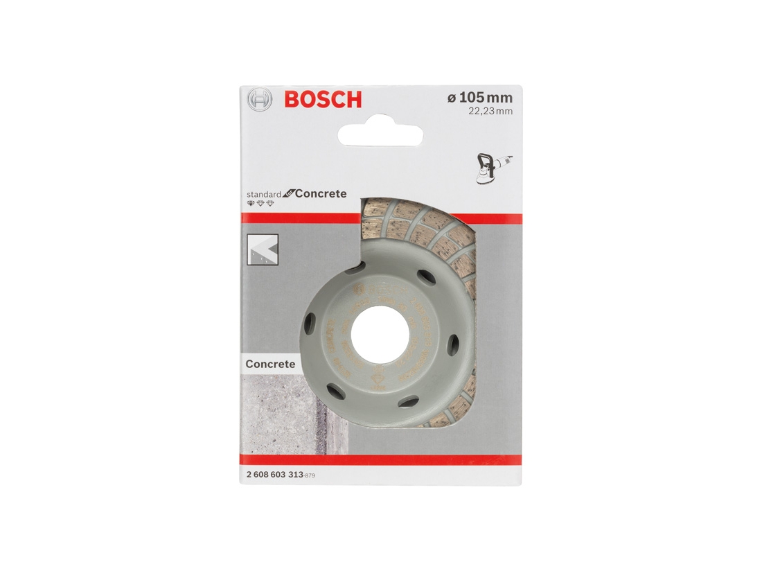 Bosch Diamantový hrncový kotouč Standard for Concrete Turbo PROFESSIONAL