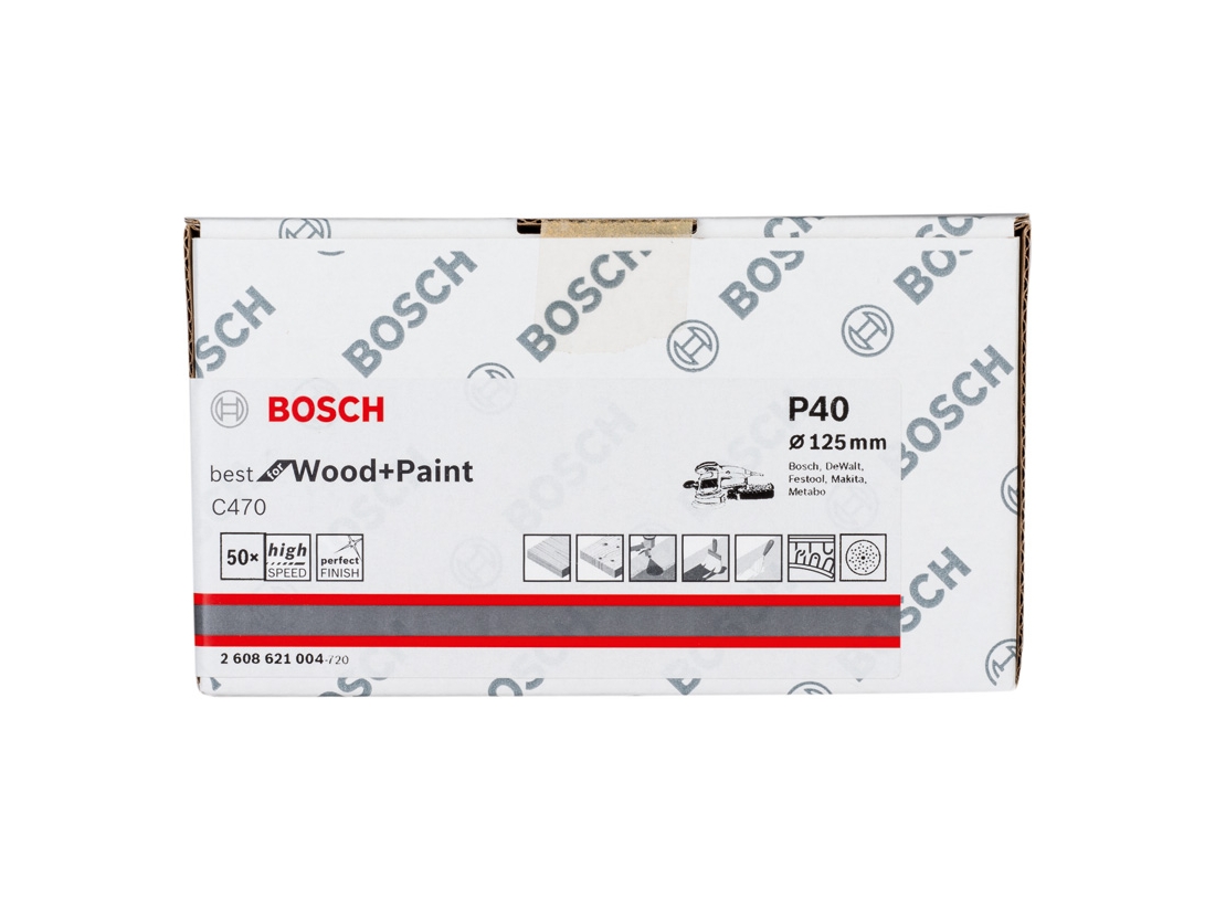 Bosch Brusný papír C470, balení 50 ks PROFESSIONAL