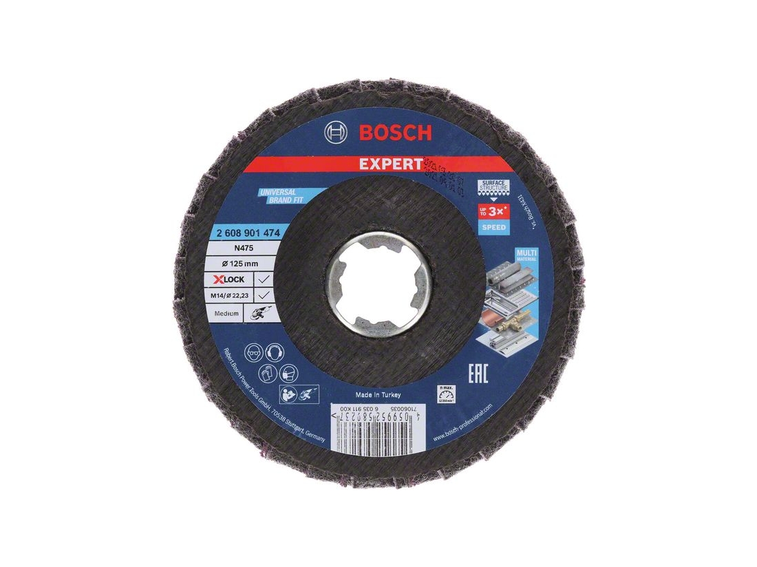 Bosch EXPERT X-LOCK lamelový N475 SCM medium125mm PROFESSIONAL