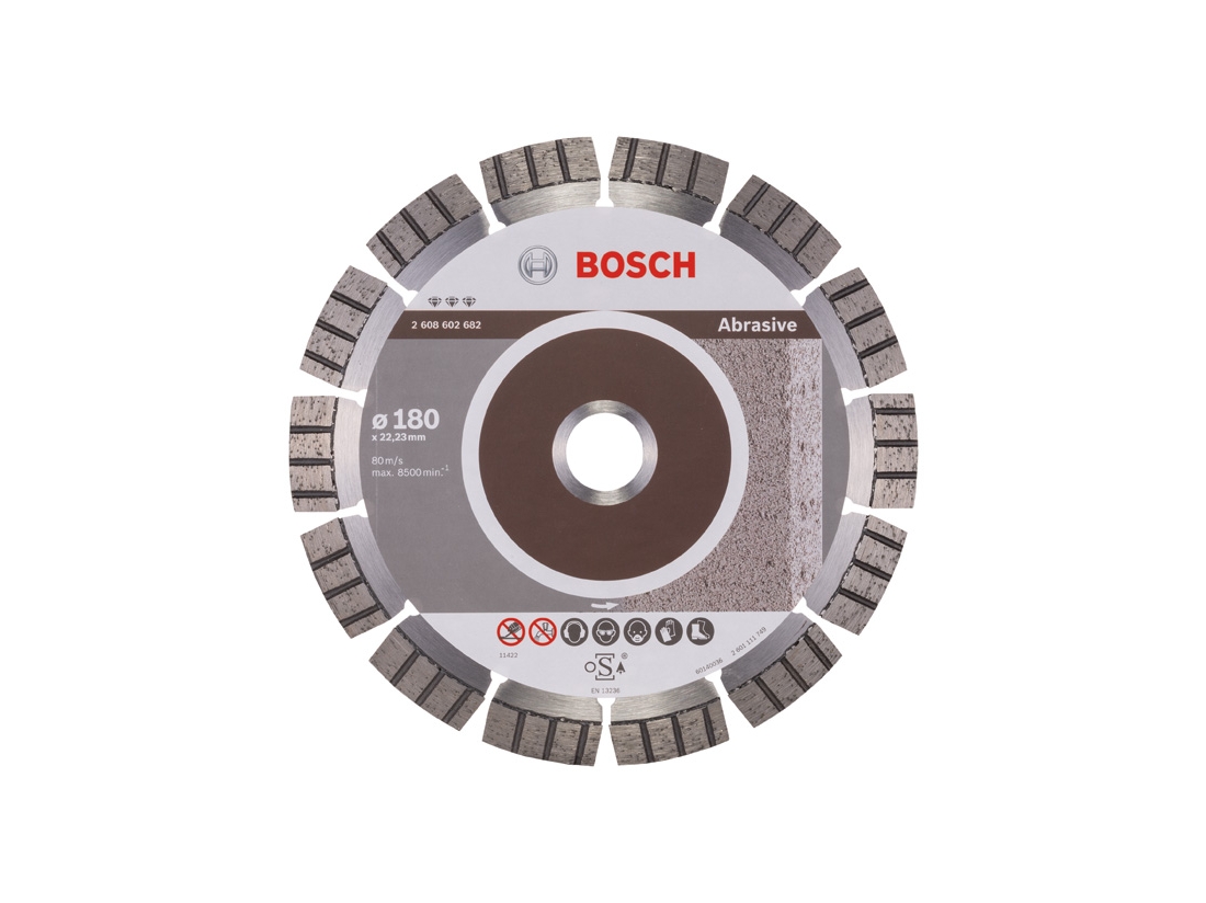 Bosch Diamantový dělicí kotouč Best for Abrasive 180 x 22, 23 x 2, 4 x 12 mm PROFESSIONAL