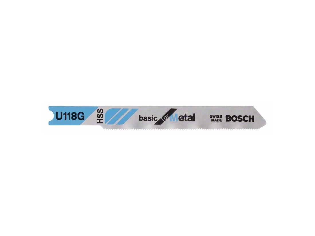 Bosch Pilový plátek do kmitací pily U 118 G Basic for Metal PROFESSIONAL