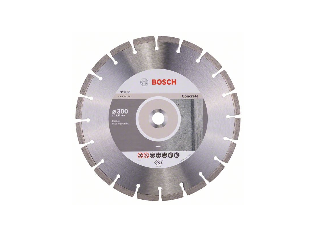 Bosch Diamantový dělicí kotouč Standard for Concrete 300 x 22, 23 x 3, 1 x 10 mm PROFESSIONAL