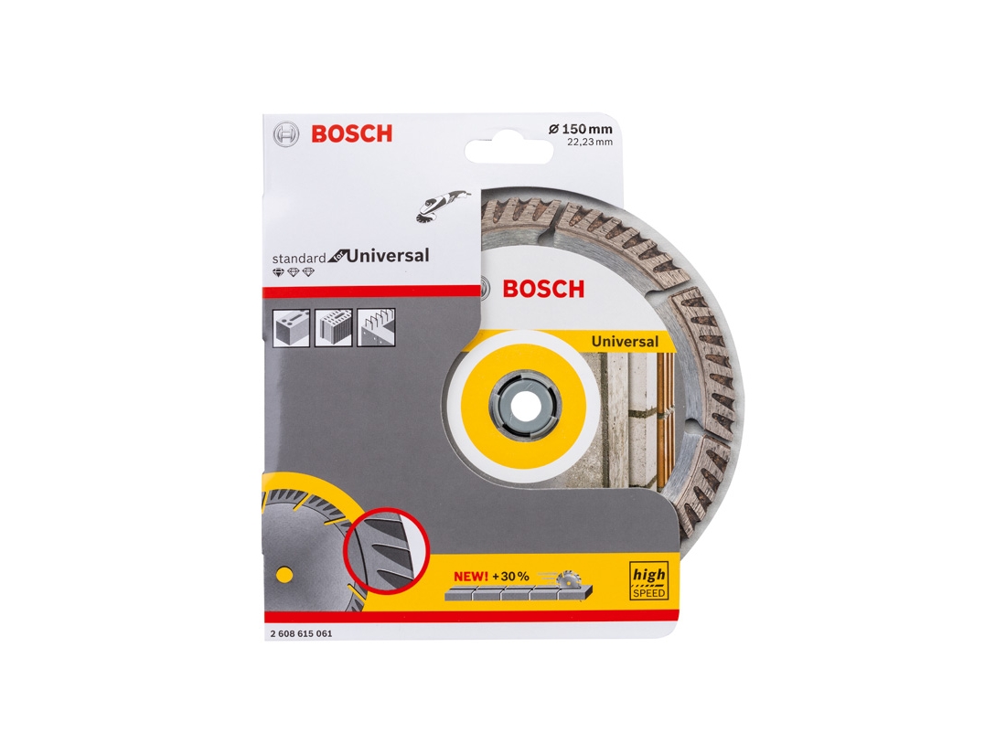 Bosch Diamantový dělicí kotouč Standard for Universal 150 × 22, 23 150x22.23x2.4x10mm PROFESSIONAL