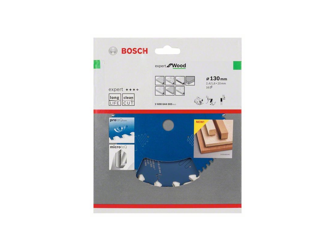 Bosch Pilový kotouč Expert for Wood 130 x 20 x 2, 4 mm, 16 PROFESSIONAL