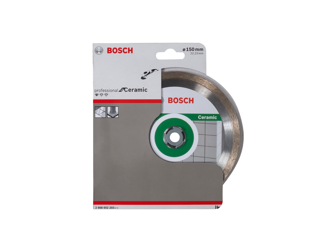 Bosch Diamantový dělicí kotouč Standard for Ceramic 150 x 22, 23 x 1, 6 x 7 mm PROFESSIONAL