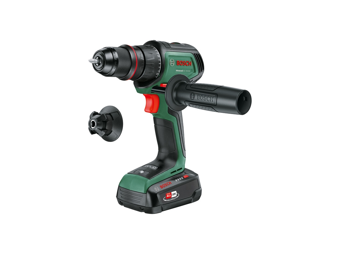 Bosch AdvancedDrill 18V-80 Quicksnap (1x 2,5 Ah) + AL18V-20