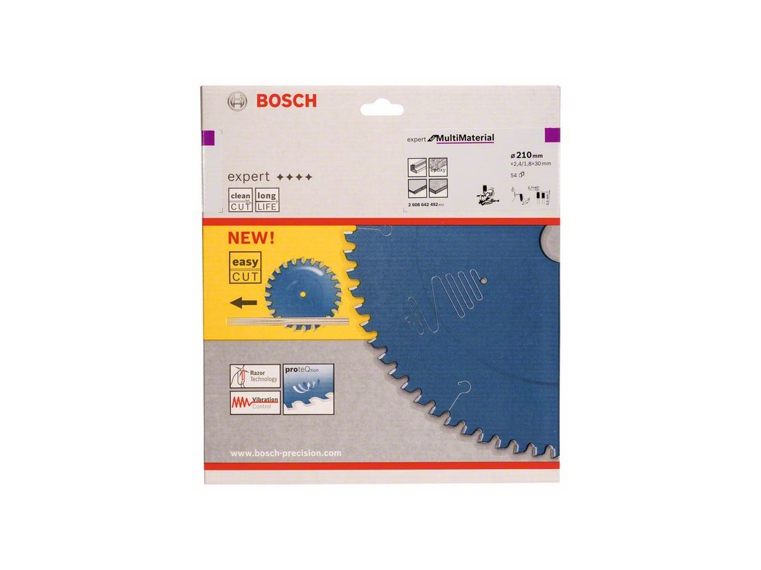 Bosch Pilový kotouč Expert for Multi Material 210 x 30 x 2, 4 mm, 54 PROFESSIONAL