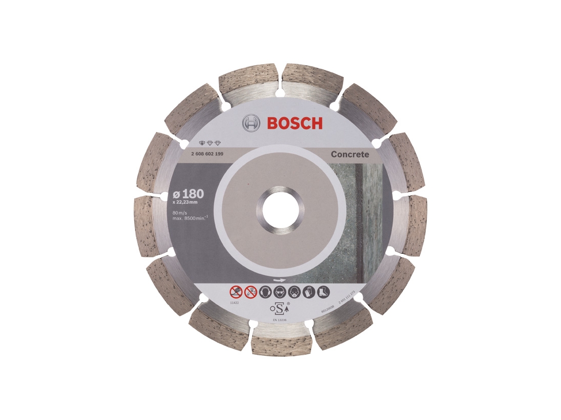 Bosch Diamantový dělicí kotouč Standard for Concrete 180 x 22, 23 x 2 x 10 mm PROFESSIONAL