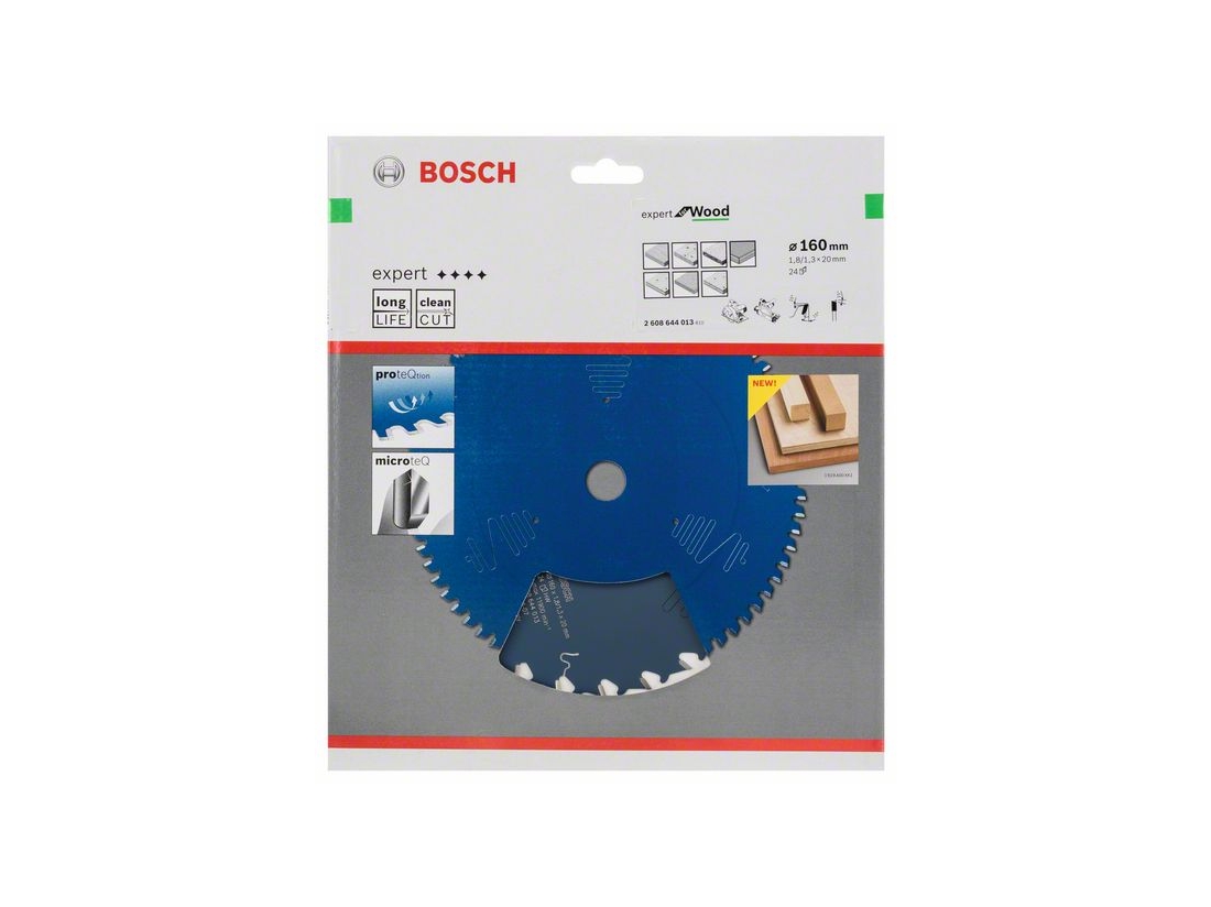 Bosch Pilový kotouč Expert for Wood 160 x 20 x 1, 8 mm, 24 PROFESSIONAL