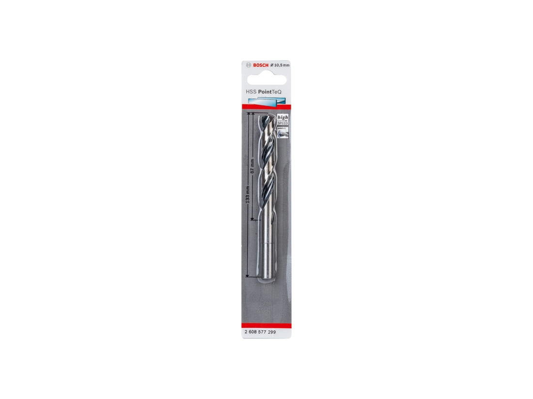 Bosch Spirálový vrták HSS PointTeQ 10, 5 mm (zúžená stopka) PROFESSIONAL