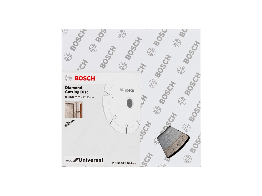 Bosch Diamantový dělicí kotouč ECO For Universal 150x22.23x2.1x7 PROFESSIONAL