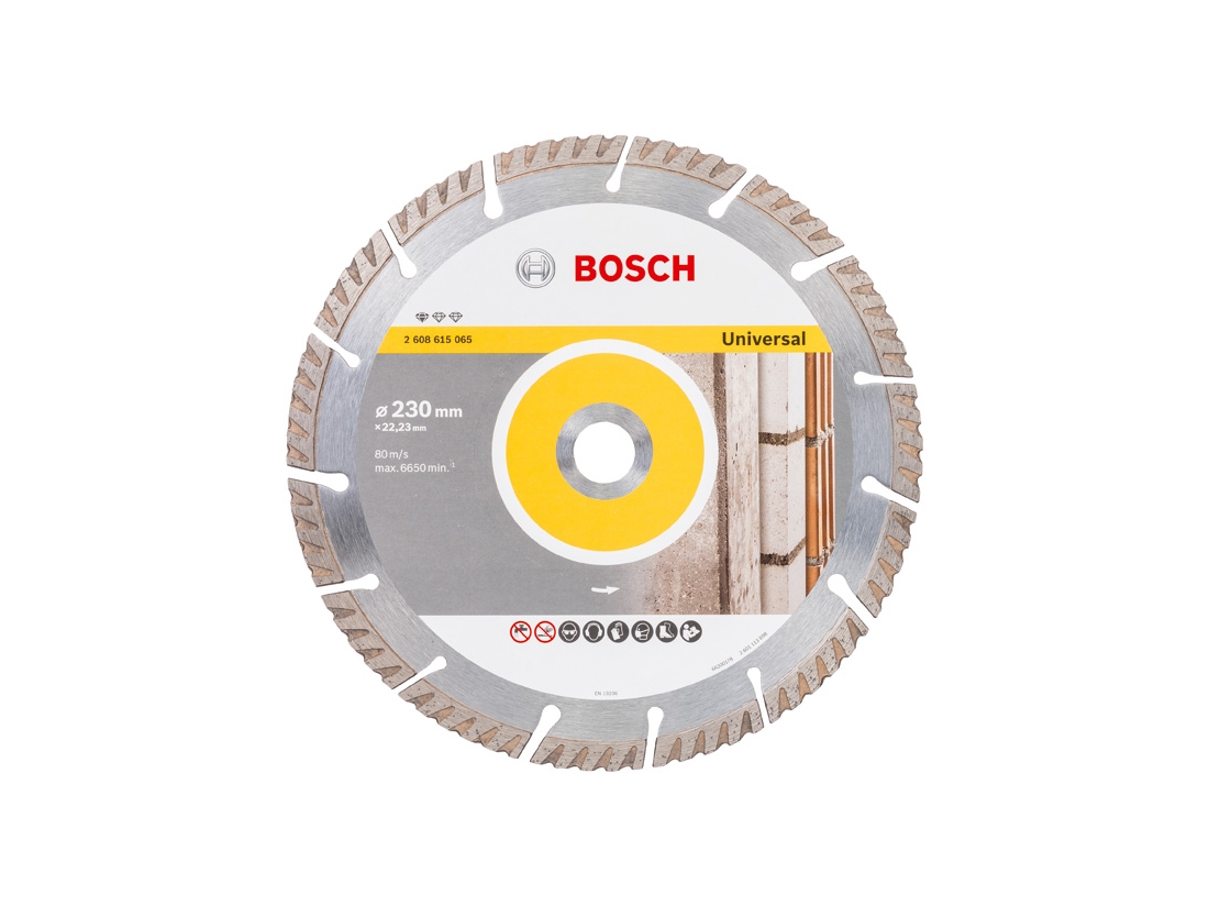 Bosch Diamantový dělicí kotouč Standard for Universal 230 × 22, 23 230x22.23x2.6x10mm PROFESSIONAL