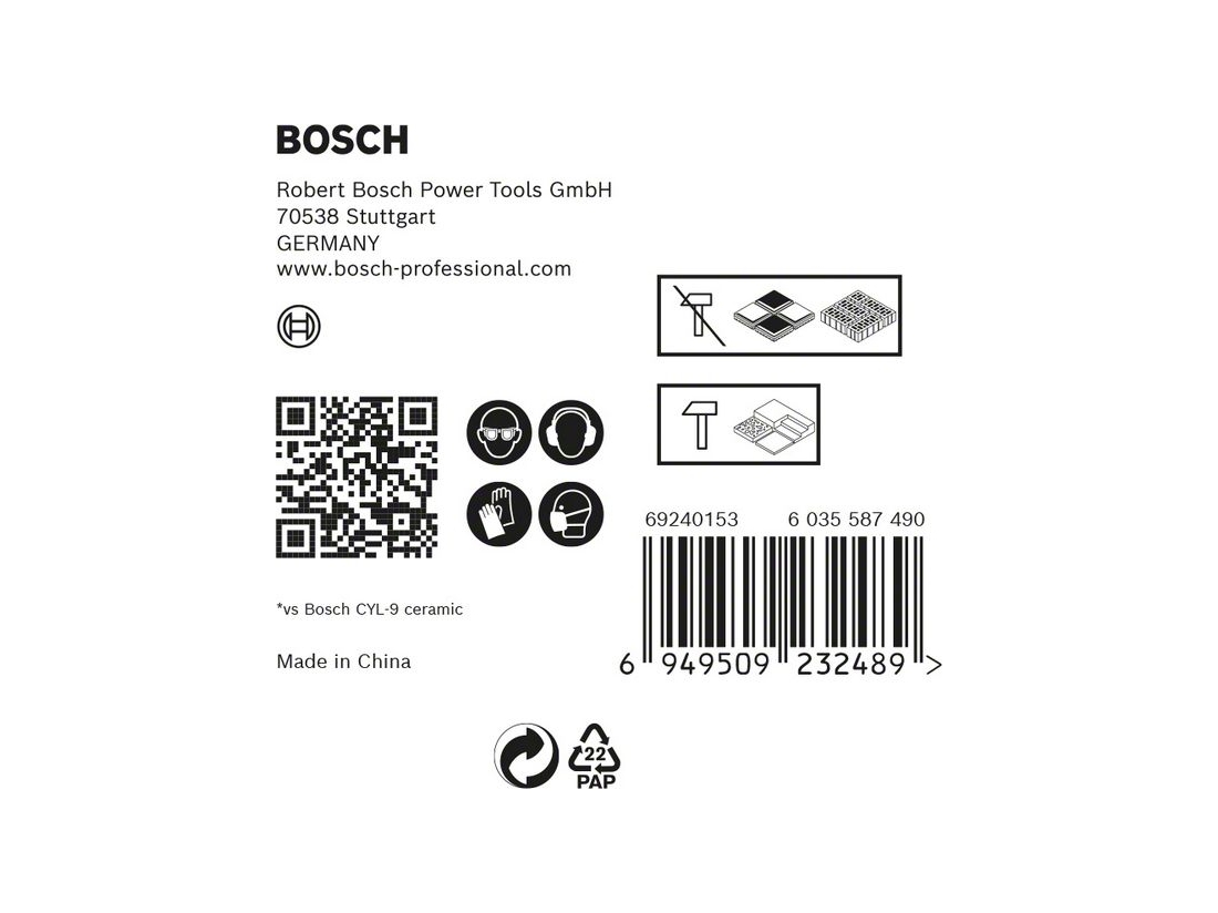 Bosch Sady vrtáků EXPERT HEX-9 Hard Ceramic