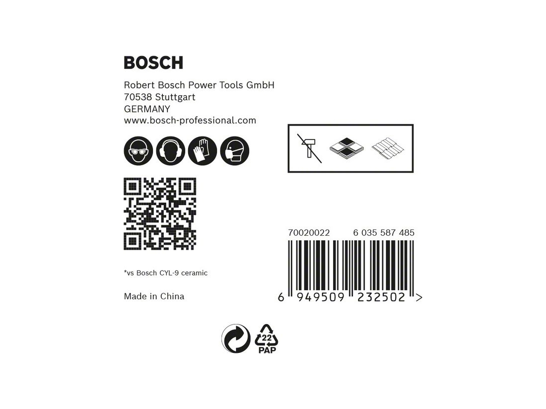 Bosch Sady vrtáků EXPERT HEX-9 Hard Ceramic