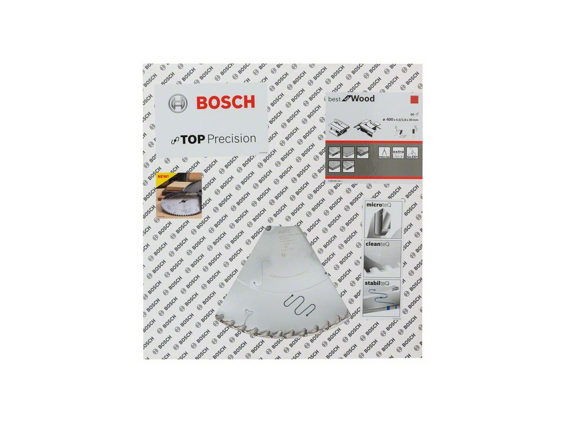 Bosch Pilový kotouč do okružních pil Top Precision Best for Wood 400 x 30 x 4 mm, 60 PROFESSIONAL