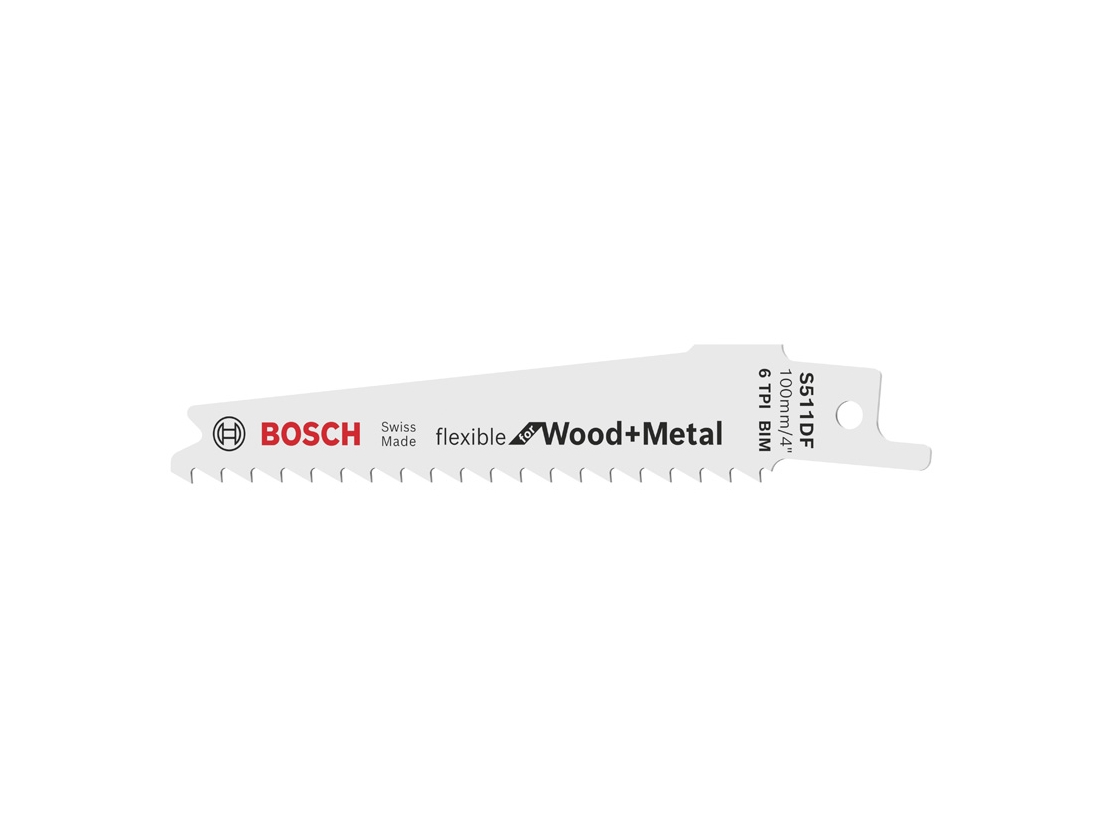 Bosch Pilový plátek do pily ocasky S 511 DF Flexible for Wood and Metal PROFESSIONAL