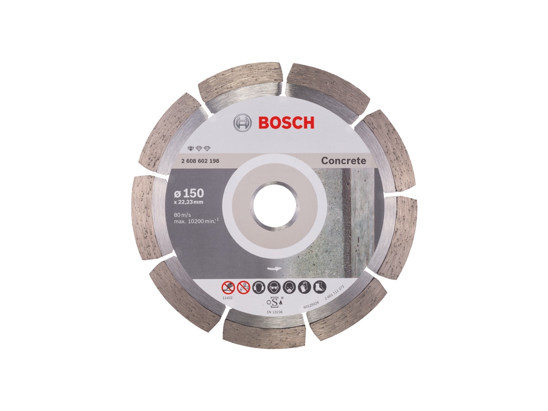 Bosch Diamantový dělicí kotouč Standard for Concrete 150 x 22, 23 x 2 x 10 mm PROFESSIONAL