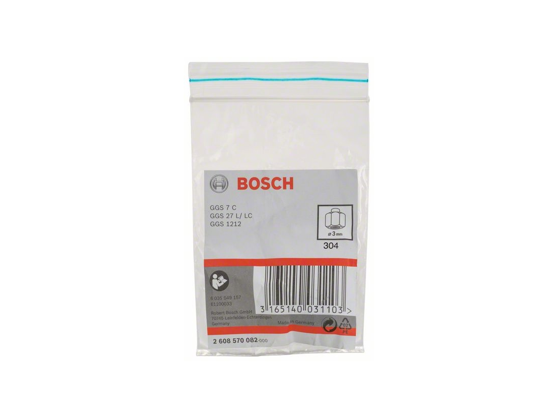 Bosch Kleštinové upínací pouzdro s upínací maticí 3 mm PROFESSIONAL