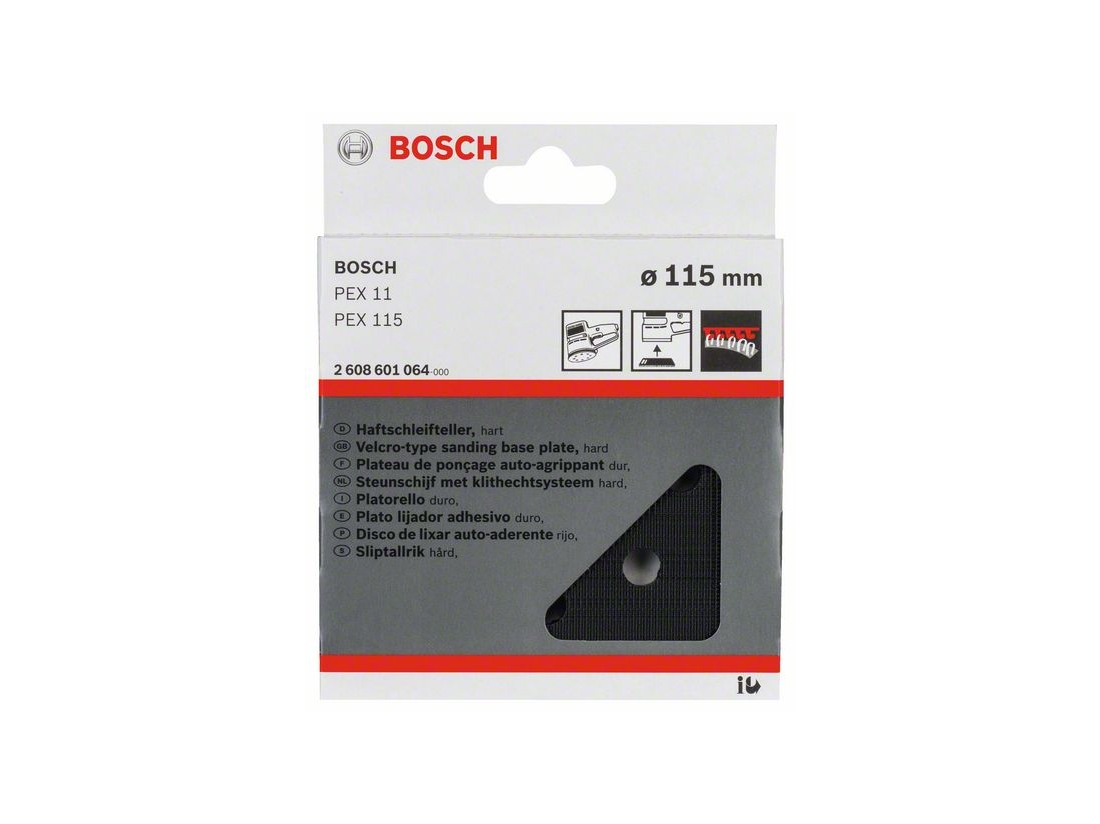 Bosch Brusné talíře tvrdé, 115 mm PROFESSIONAL