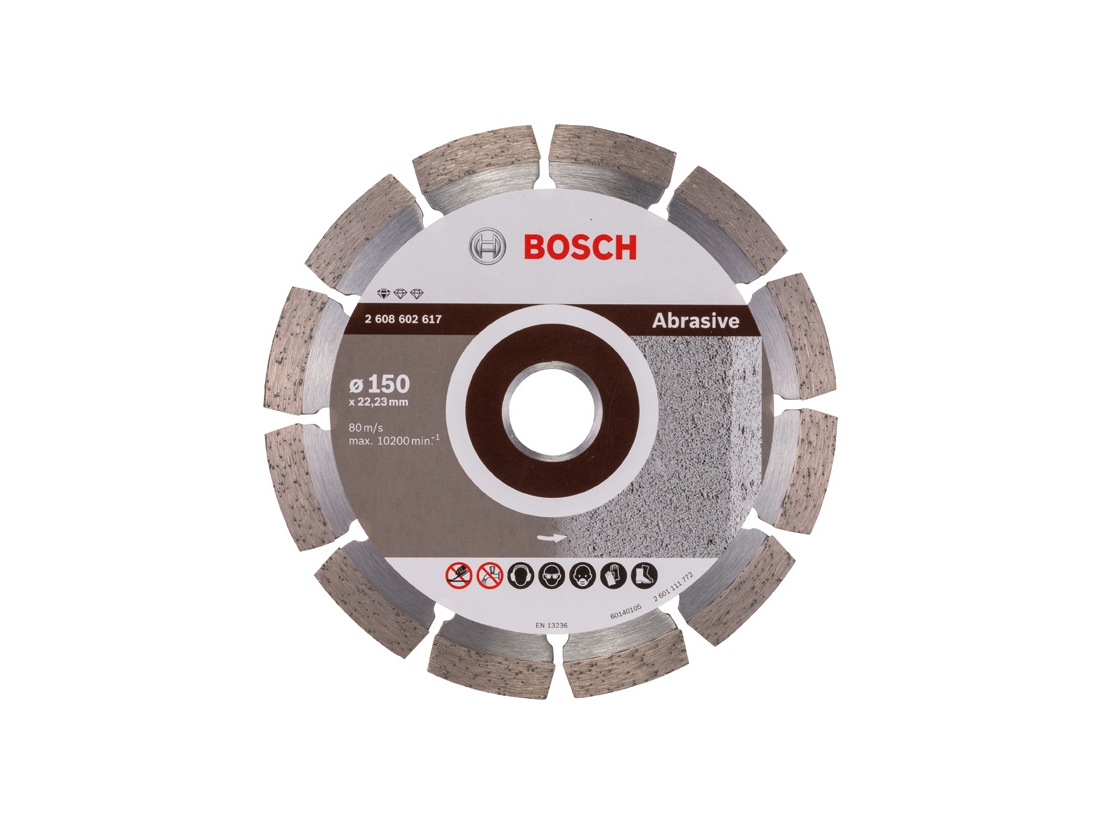 Bosch Diamantový dělicí kotouč Standard for Abrasive 150 x 22, 23 x 2 x 10 mm PROFESSIONAL