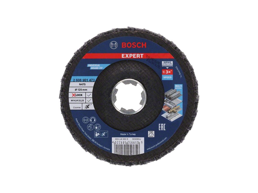 Bosch EXPERT X-LOCK lamelový N475 SCM coarse125mm PROFESSIONAL