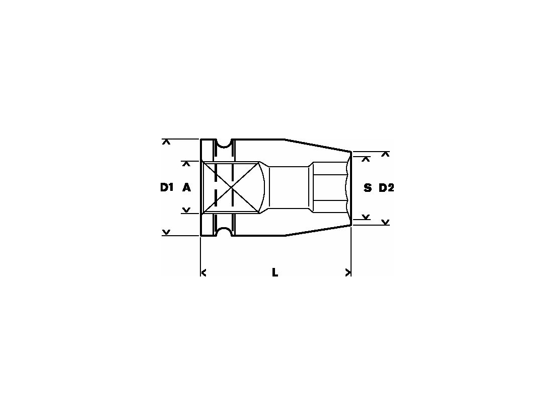 Bosch Nástrčný klíč 24 mm, 45 mm, 30 mm, M 16, 35, 4 mm PROFESSIONAL