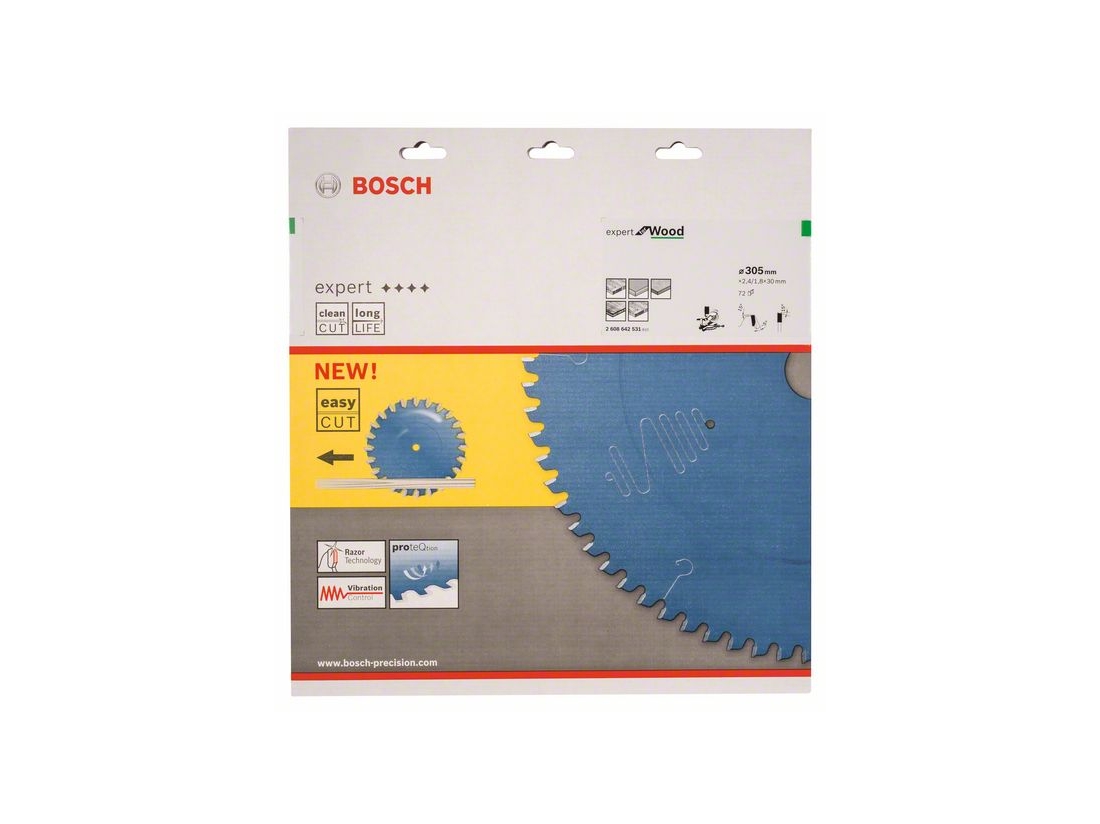 Bosch Pilový kotouč Expert for Wood 305 x 30 x 2, 4 mm, 72 PROFESSIONAL