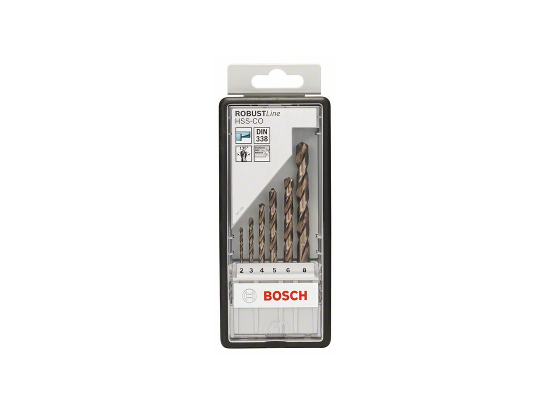 Bosch Sada vrtáků do kovu PRO Stainless Steel HSS-Co