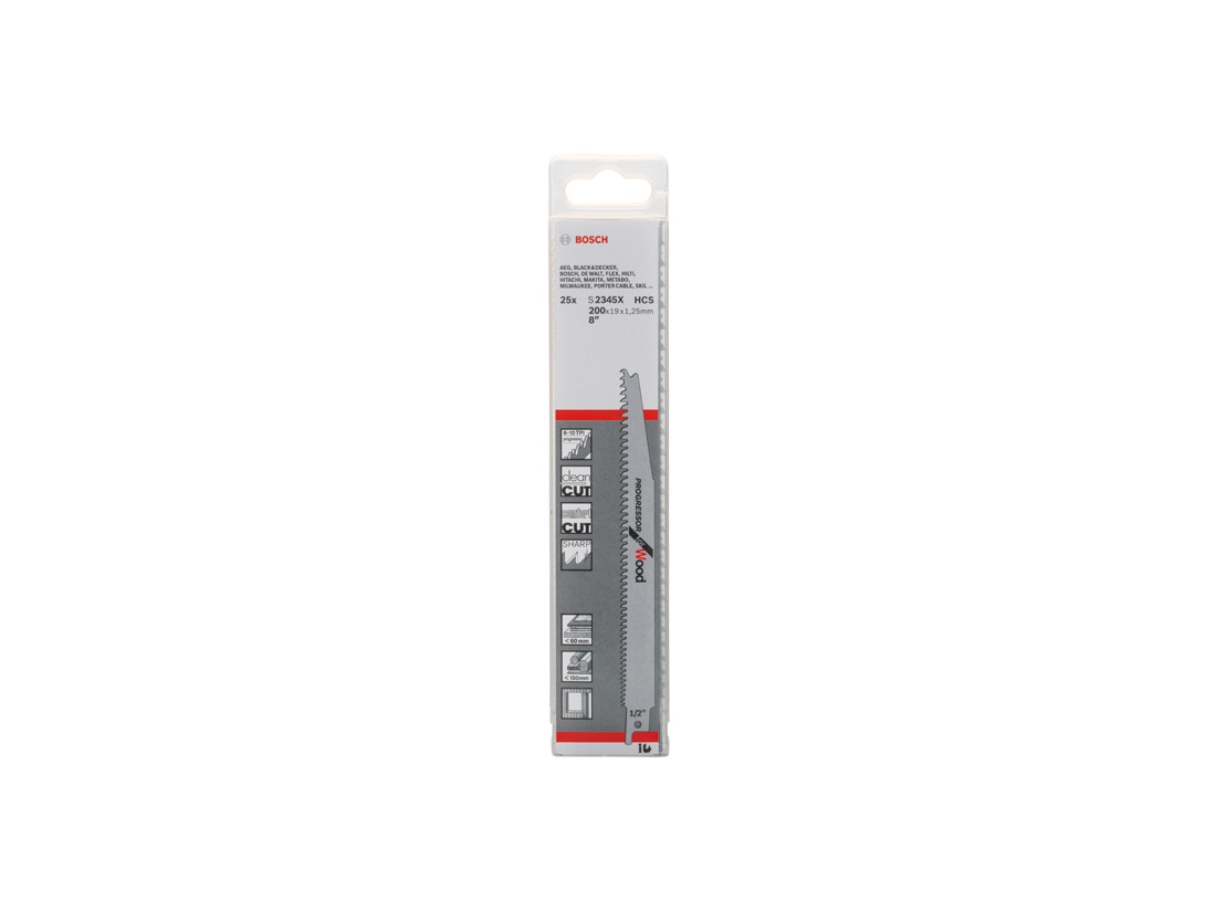 Bosch Pilový plátek do pily ocasky S 2345 X Progressor for Wood PROFESSIONAL