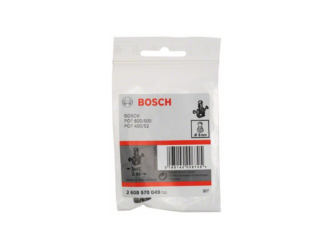 Bosch Kleštinové upínací pouzdro bez upínací matice 8 mm PROFESSIONAL