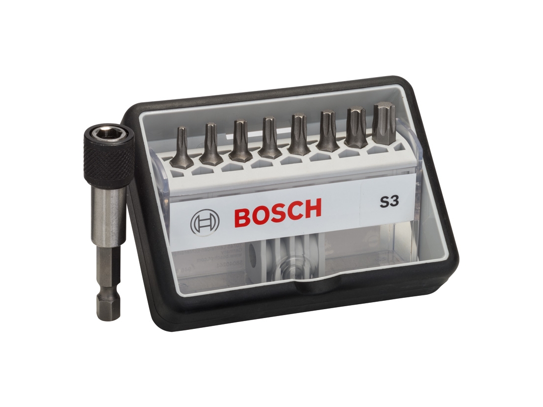 Bosch (8+1)dílná sada šroubovacích bitů Robust Line, S Extra-Hart 25 mm, (8+1)dílná sada PROFESSIONAL