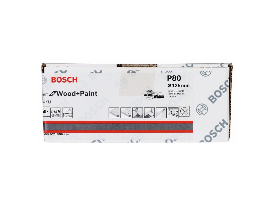 Bosch Brusný papír C470, balení 50 ks PROFESSIONAL